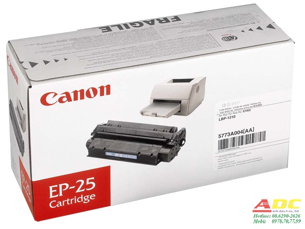 Mực in Canon EP 25 Black Toner Cartridge [EP25]